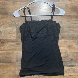 Black Lace Women's Top